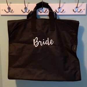 Black Wallybag Bride Garment Bag